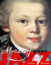 Mozart Goes Jazz piano sheet music cover